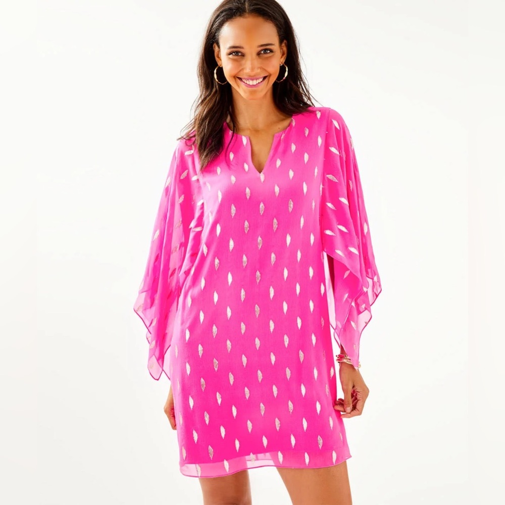 NWT Lilly Pulitzer Shalynn Silk Caftan